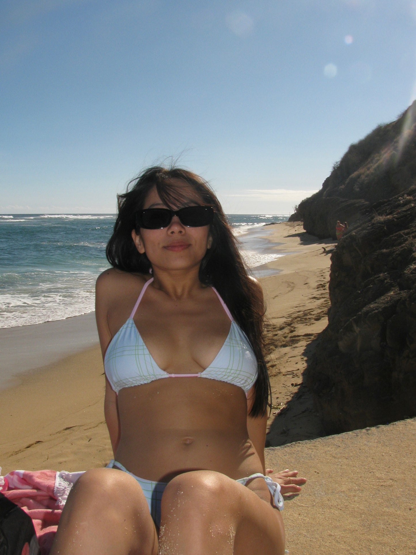 Coastal Plaid Bikini – Fall 2025