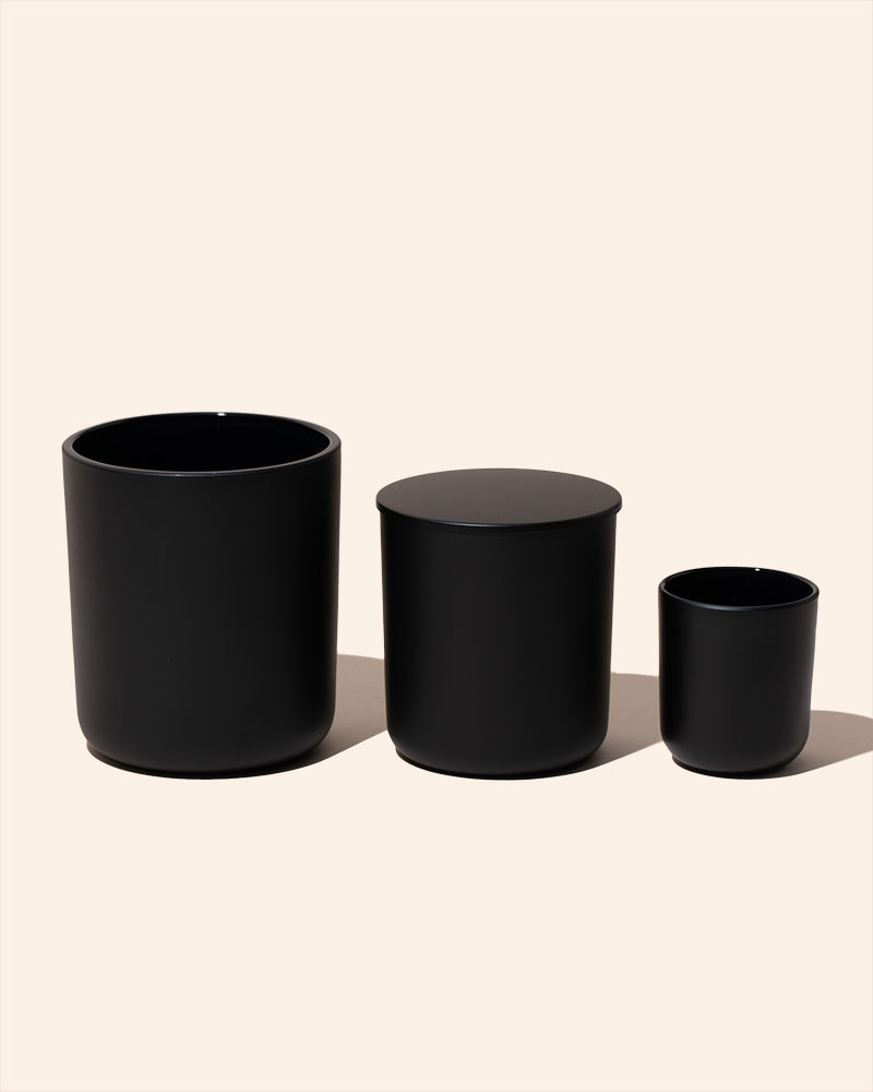 8oz Aura® candle vessel & lid