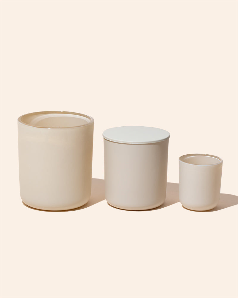 8oz Aura® candle vessel & lid