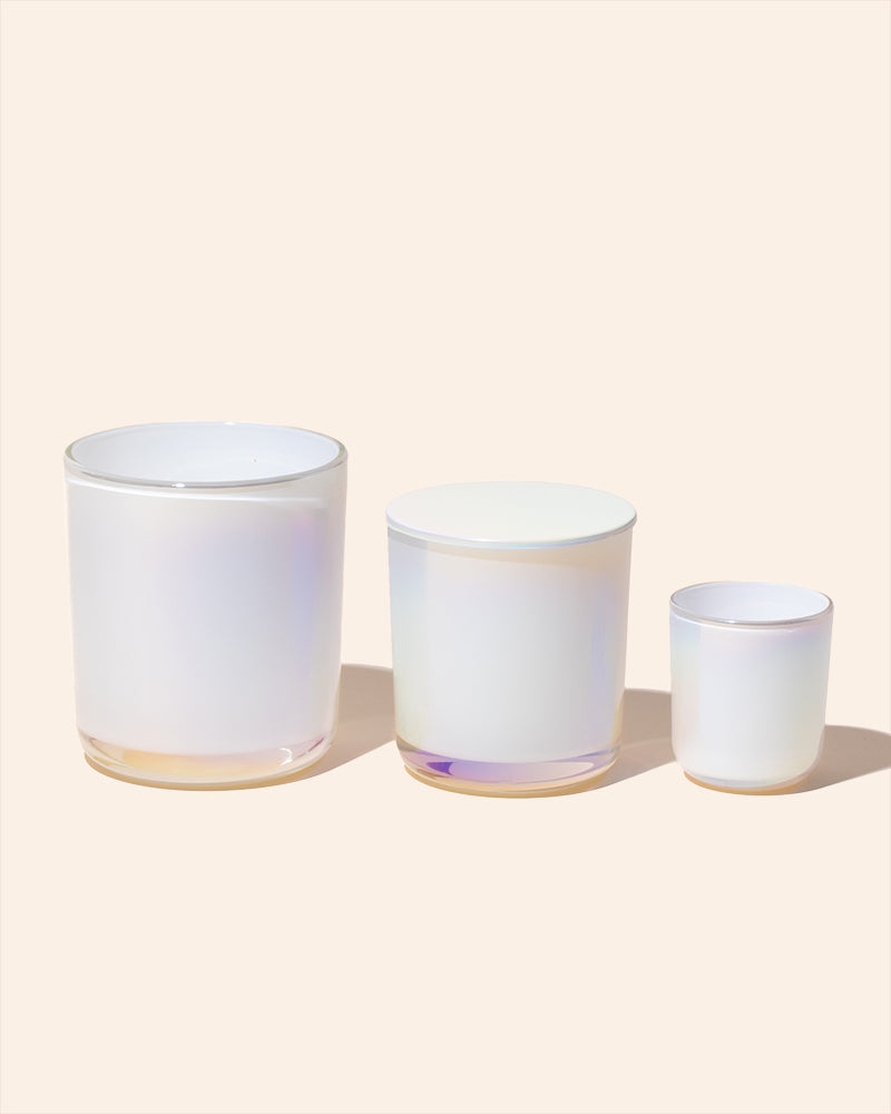 8oz Aura® candle vessel & lid