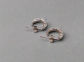 Italian Sterling Silver Petite Hoop Earrings