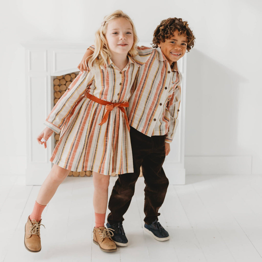 Brown Cord Boys Pant