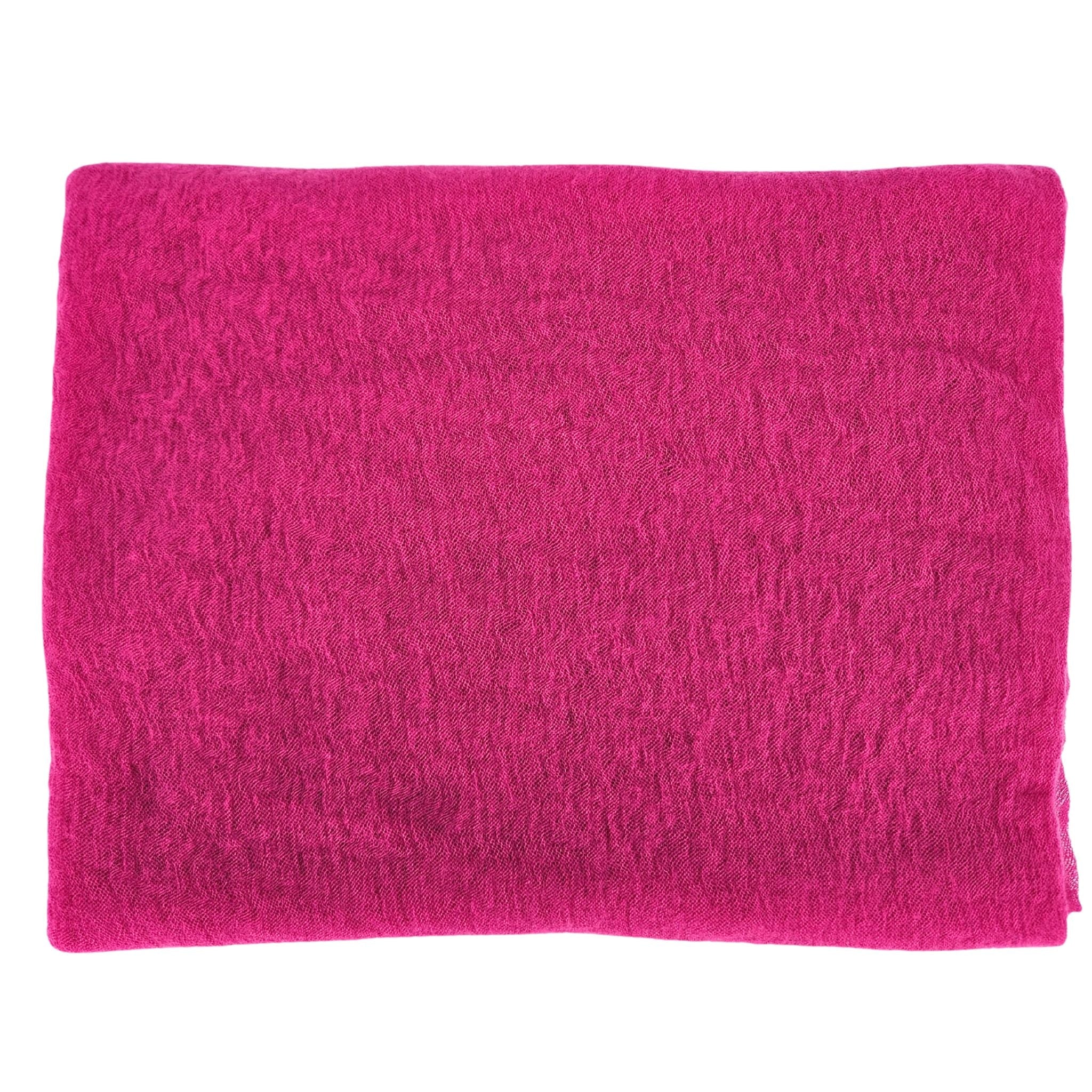 Berry Large Cashmere Plain Stole