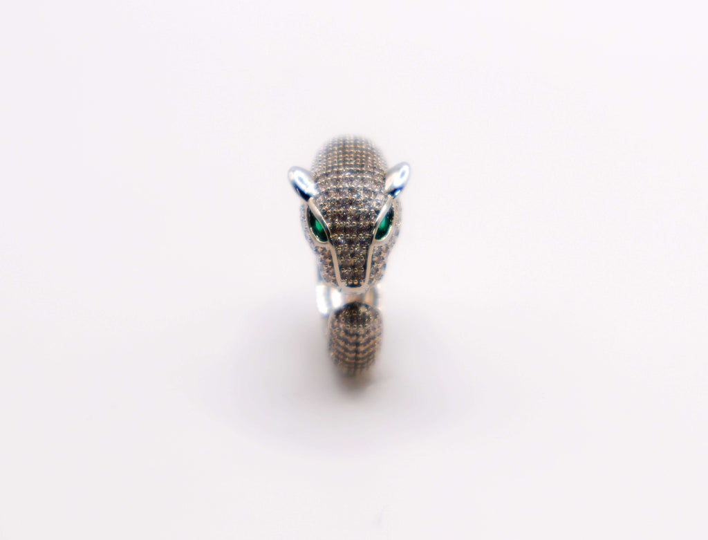 Panther Majesty Silver Ring - Embrace Elegance