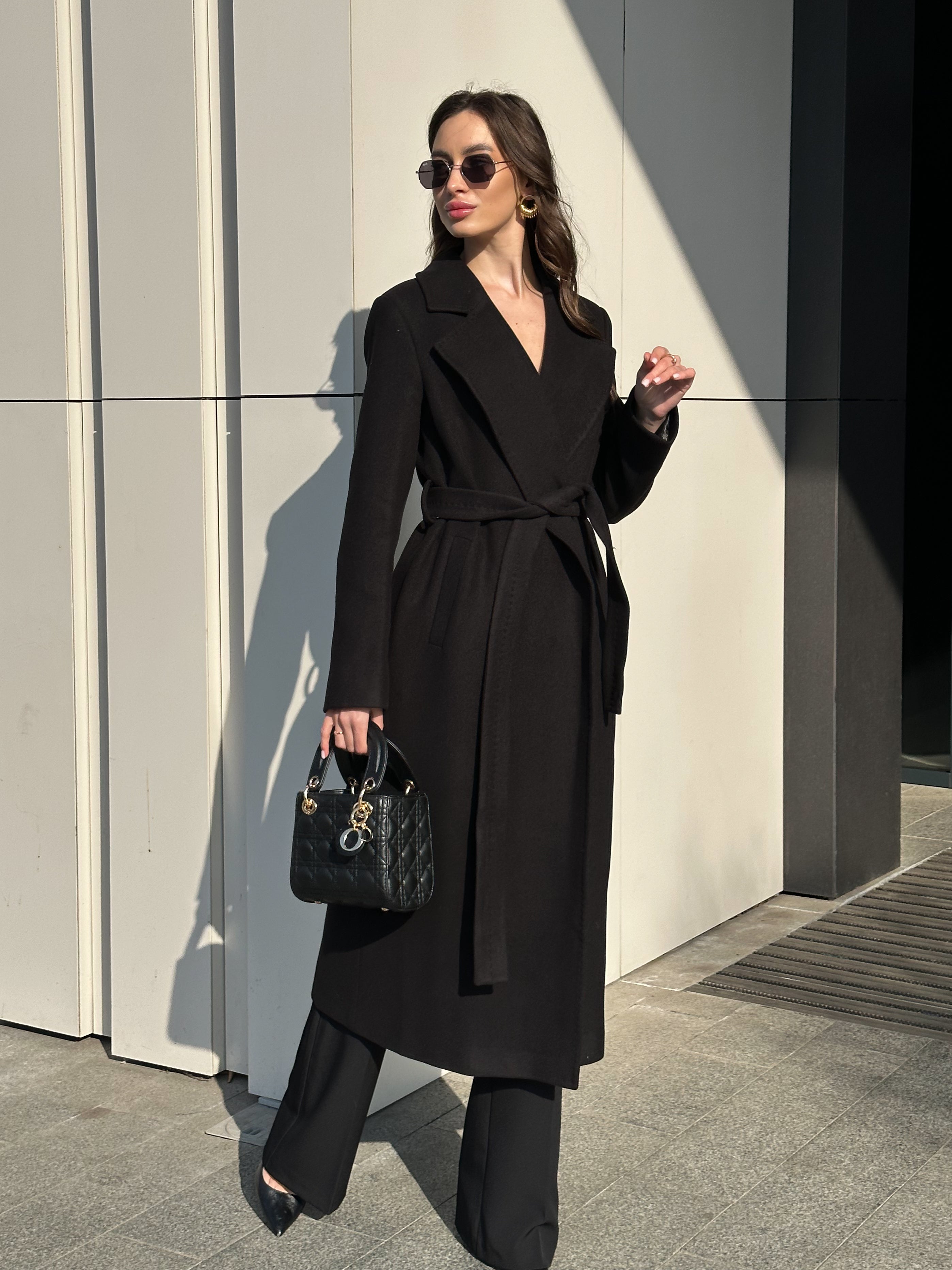 Pre-Order. Re-Stock Ships March 20, 2026. Astoria Classic Wraparound Wool Blend Overcoat