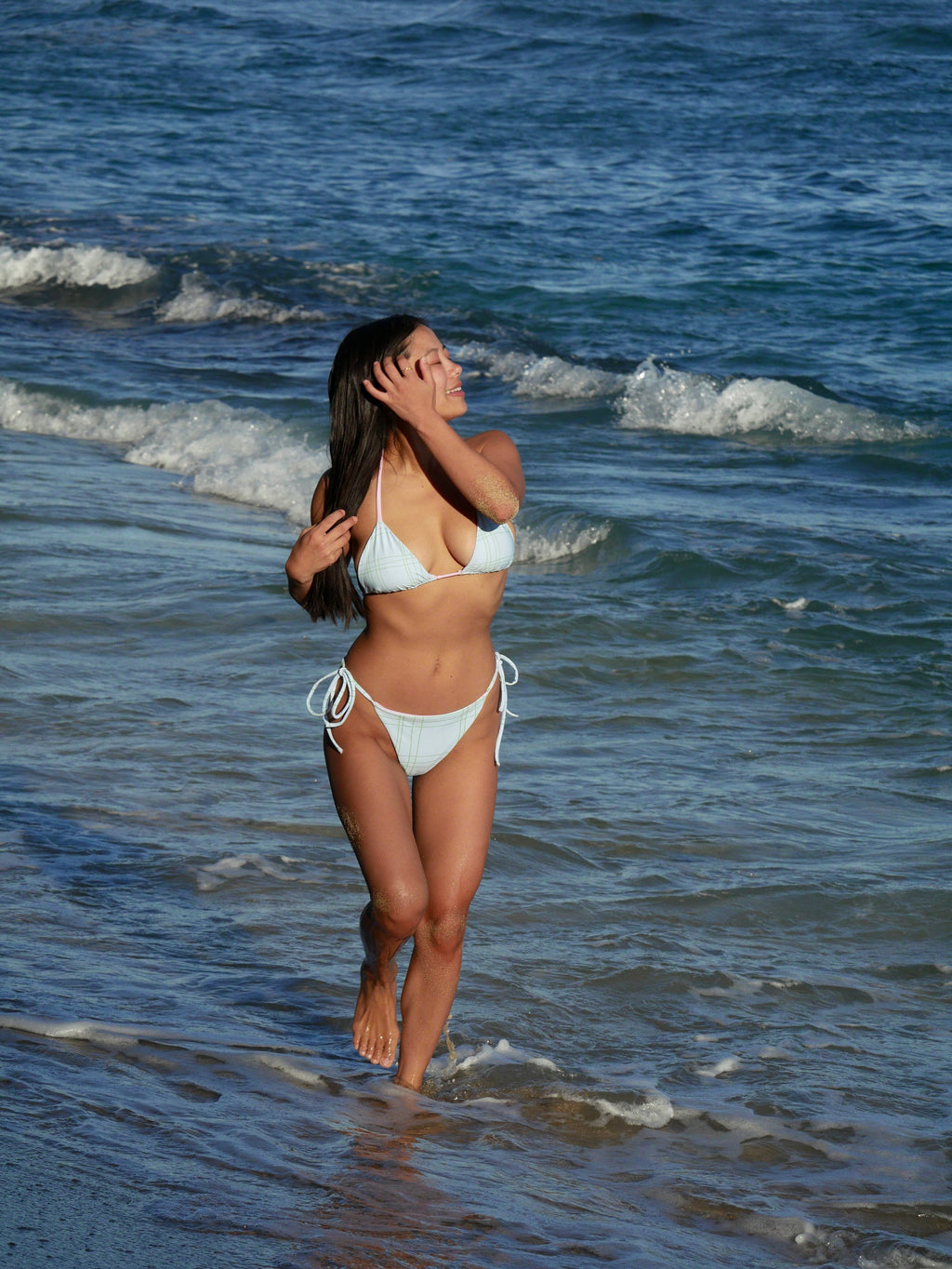 Coastal Plaid Bikini