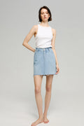 V-Waist Mini skirt HJ811