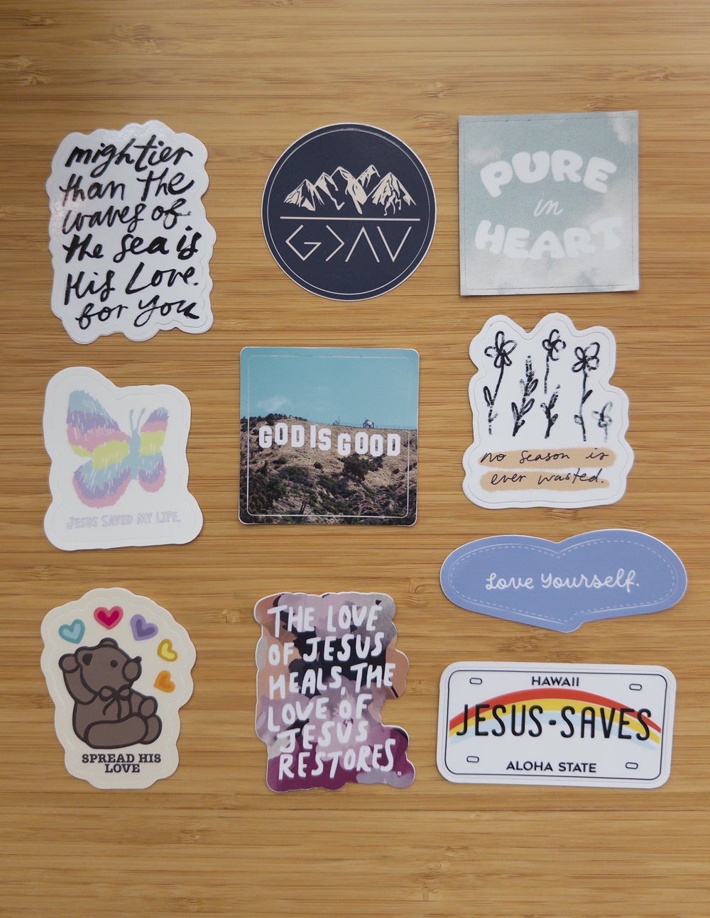 10 Random Stickers