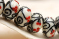 10204901 - Seven Tranquility Vines Opaque Rondelle Beads