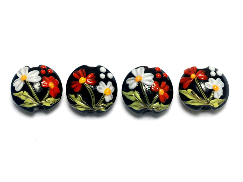 10205012 - Four Maria's Bouquet Lentil Beads