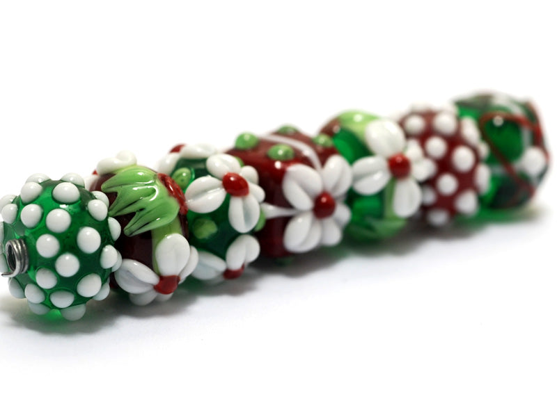 10702901 - Seven Christmas Beads