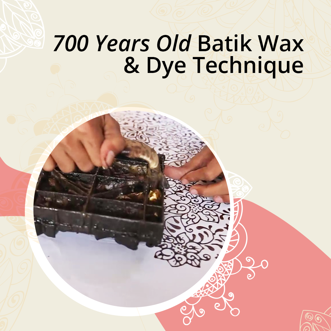 Handmade Batik Scarf, Cotton, Plumeria, Pink, Purple, Peach