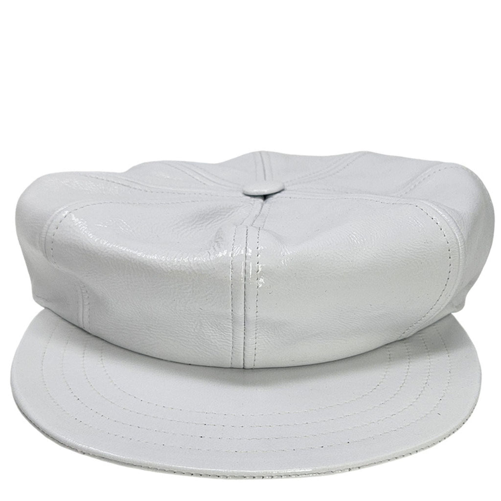 Madison Maison™  By Designing Hollywood White Motorcycle Hat