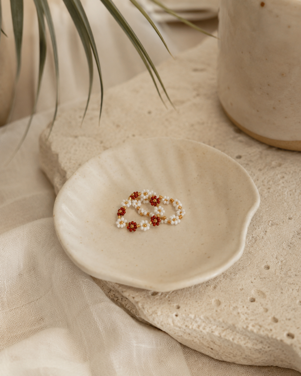 Flora Beaded Ring
