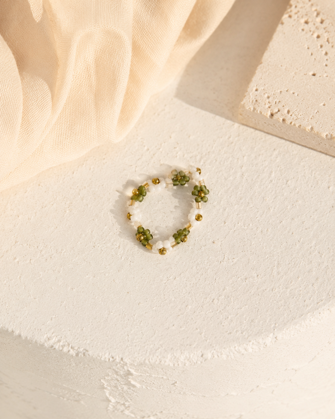 Flora Beaded Ring