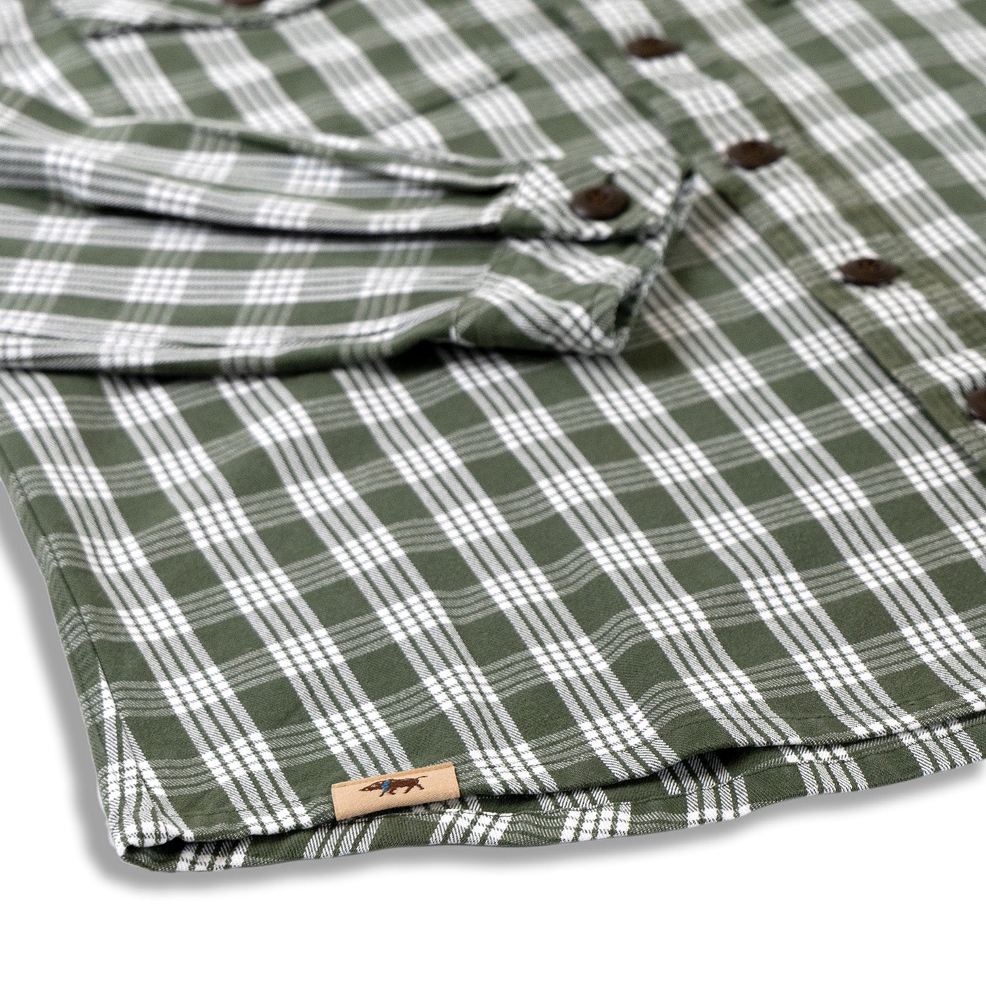 Waimea Overshirt Lanikai Green Palaka
