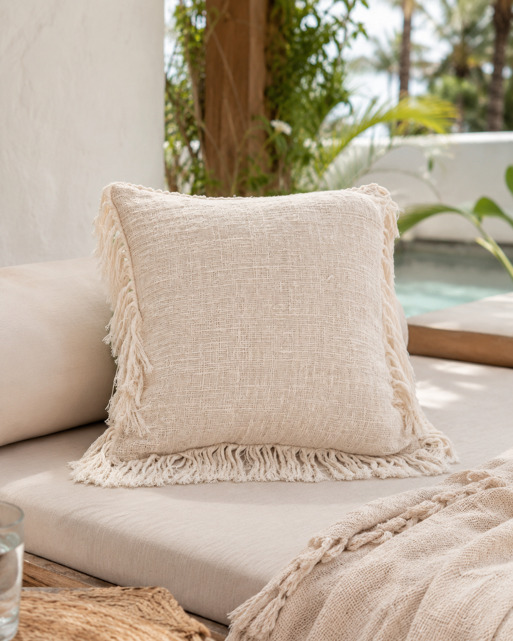 Organic Cotton Throw Pillows