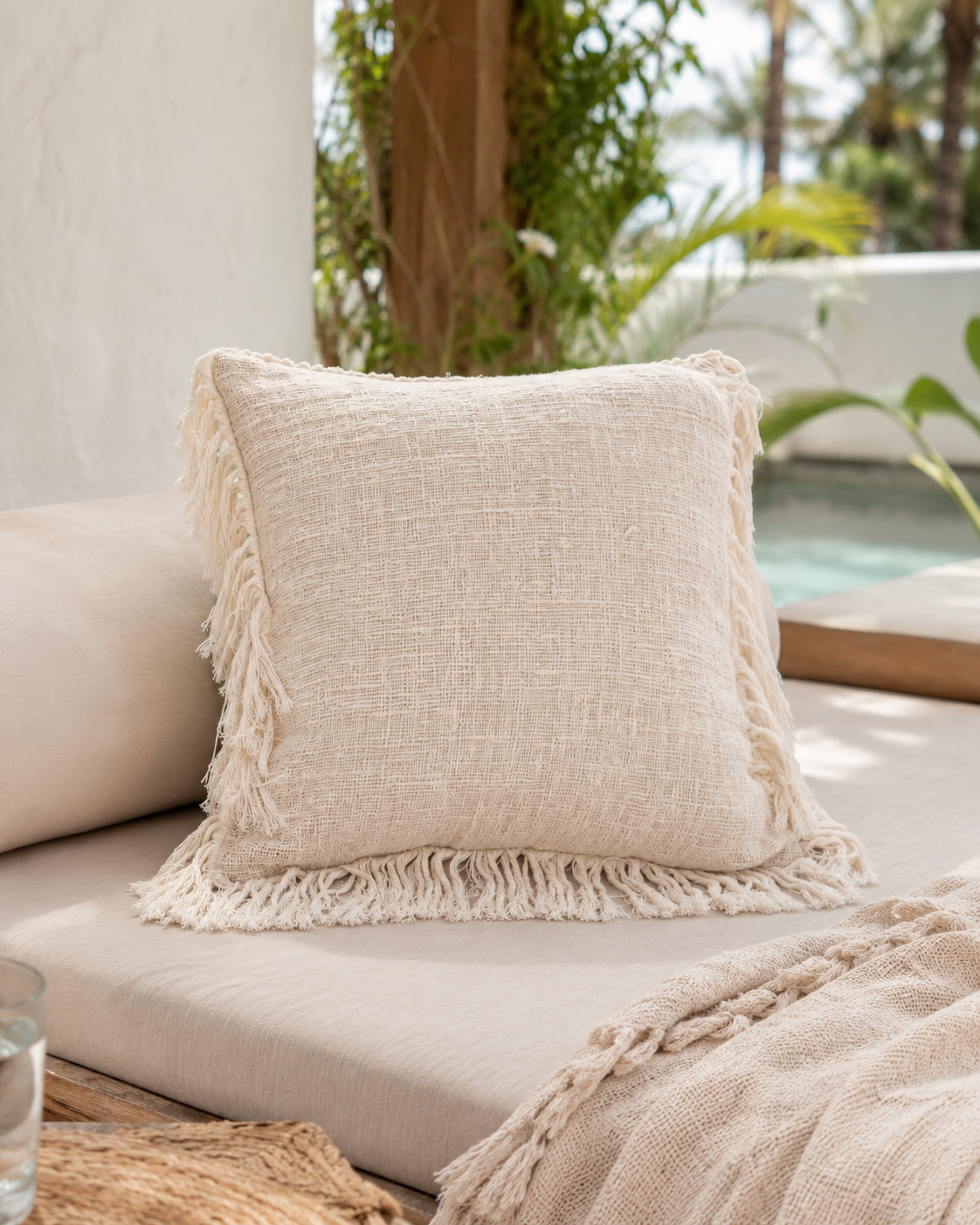 Organic Cotton Throw Pillows