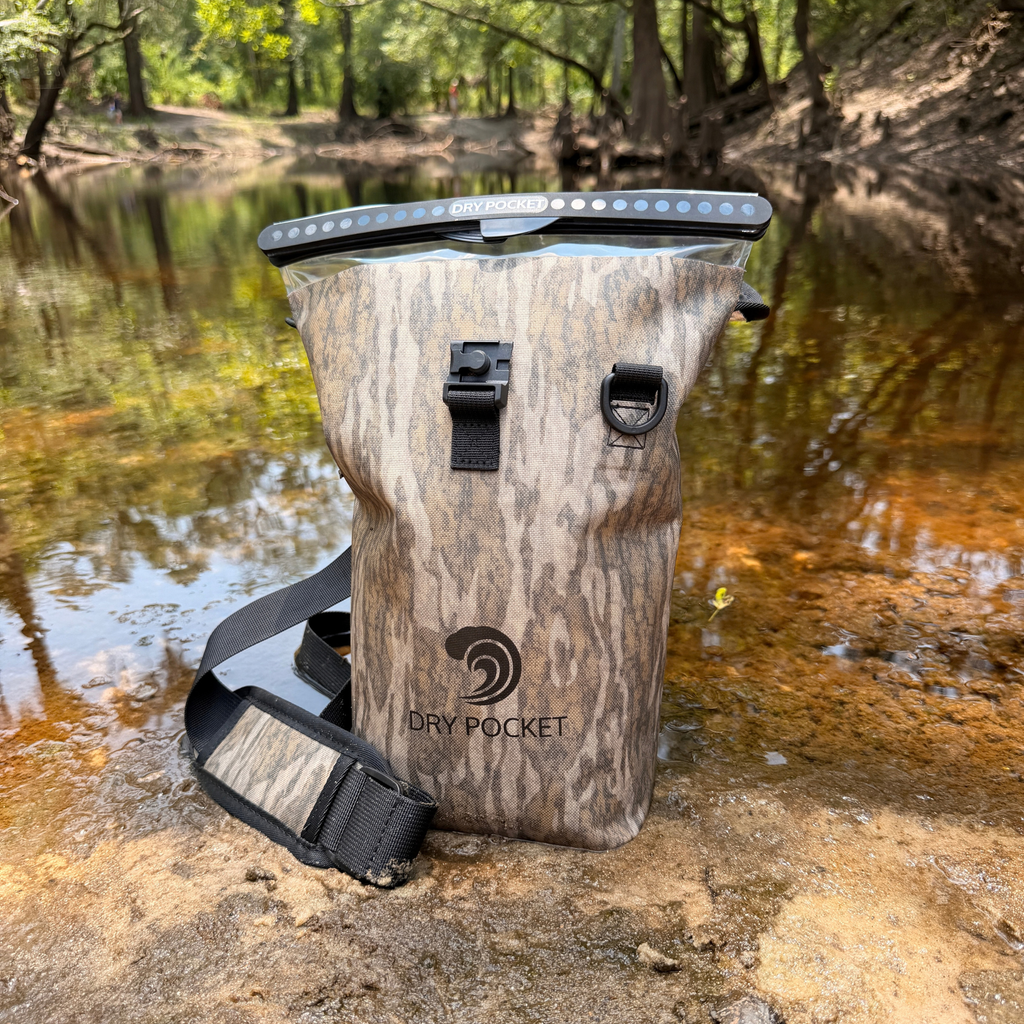Waterproof Floating Dry Bag / Shell Bag - Mossy Oak Bottomland Camo (OUT OF STOCK - RESTOCK ARRIVES IN 4 WEEKS)