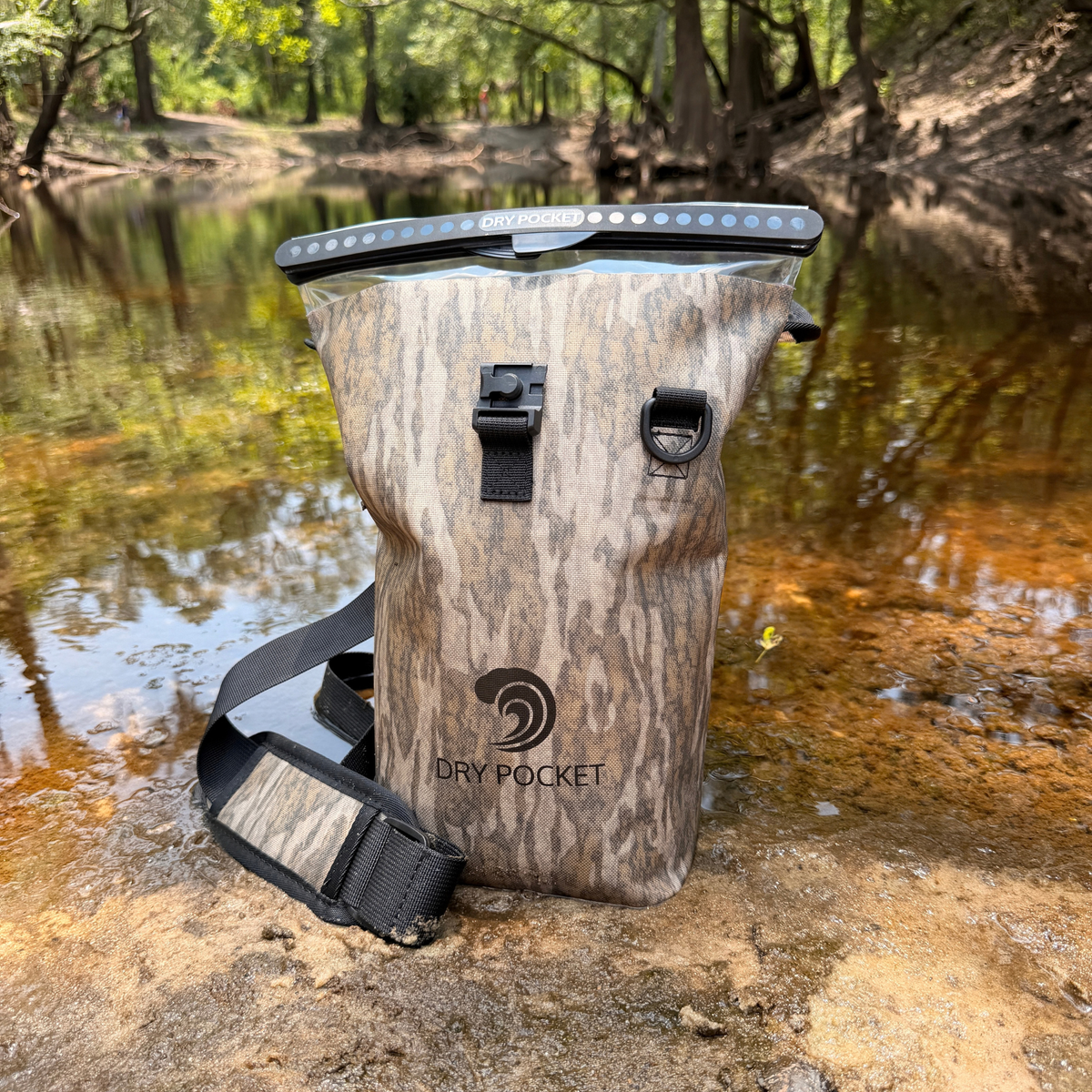 Waterproof Floating Dry Bag / Shell Bag - Mossy Oak Bottomland Camo (OUT OF STOCK - RESTOCK ARRIVES IN 4 WEEKS)