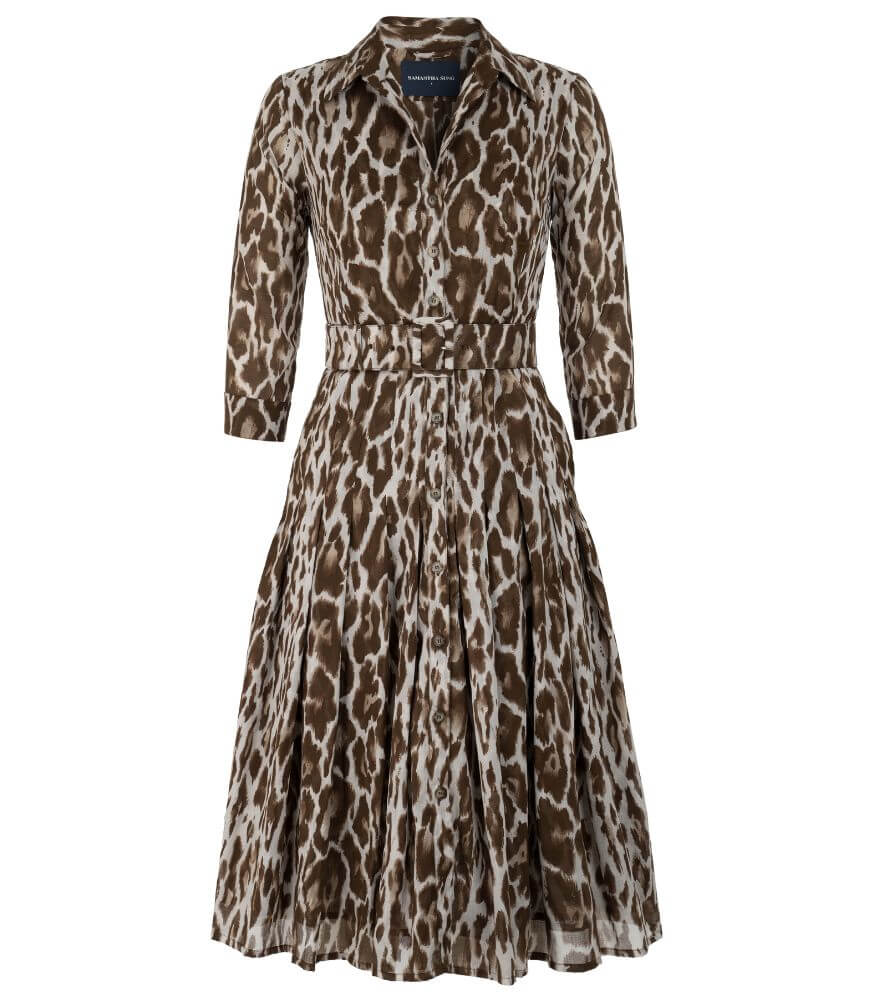 Audrey Dress #4 Beige Camel Long Dress