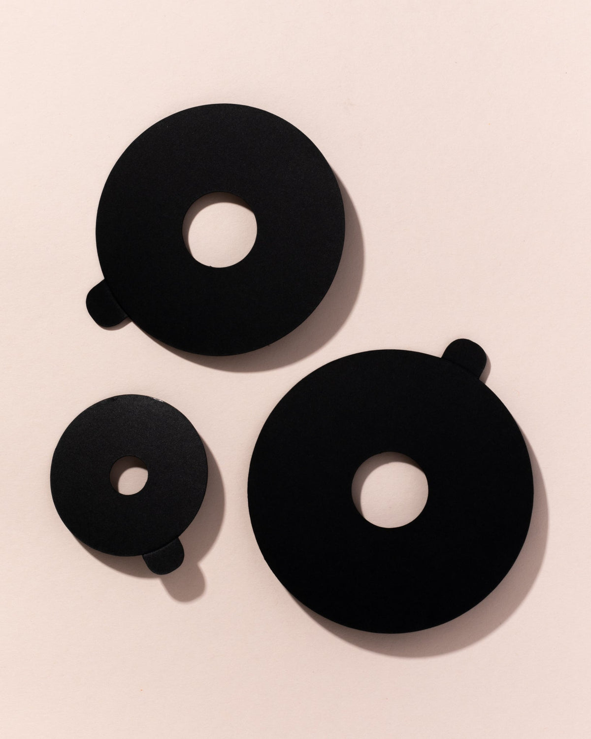 eco matte black candle dust covers