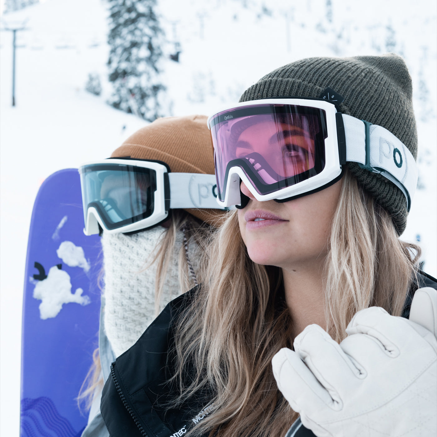 StokedSnow Goggle MAG Replacement Rose Lens (for Grey Wolf & White-Out models)