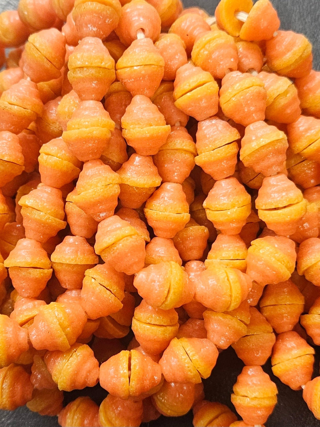 Fancy African Recycled Glass Beads - #7303