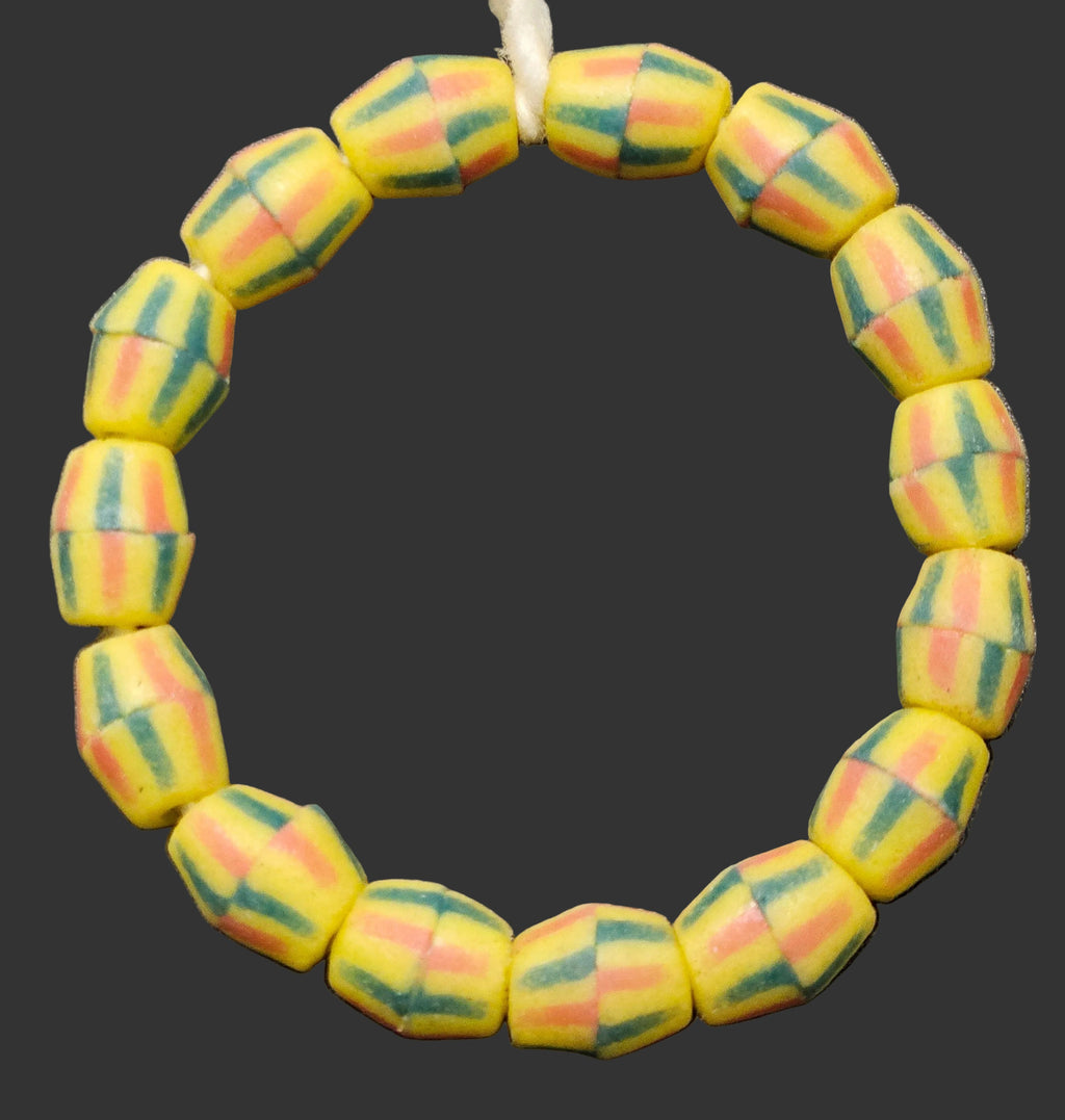 Handcrafted African Recycled Glass Beads - Chunky Beads #1801