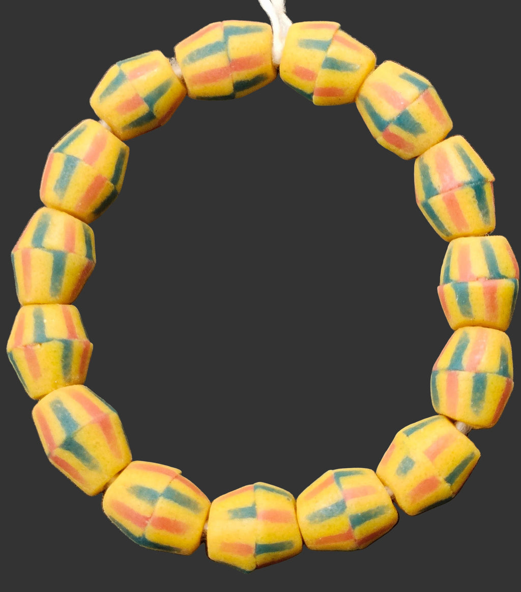 Handcrafted African Recycled Glass Beads - Chunky Beads #1803