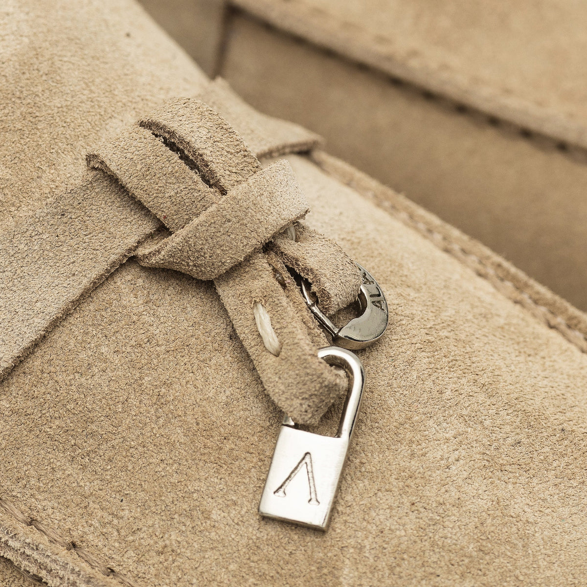 Como Suede Mules in Beige