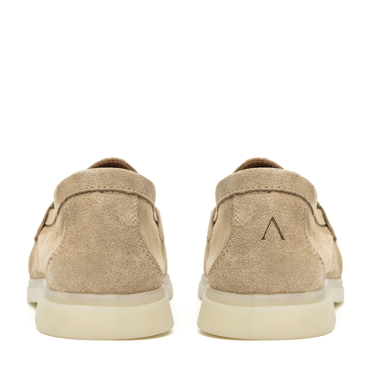Torino Suede Loafers in Beige