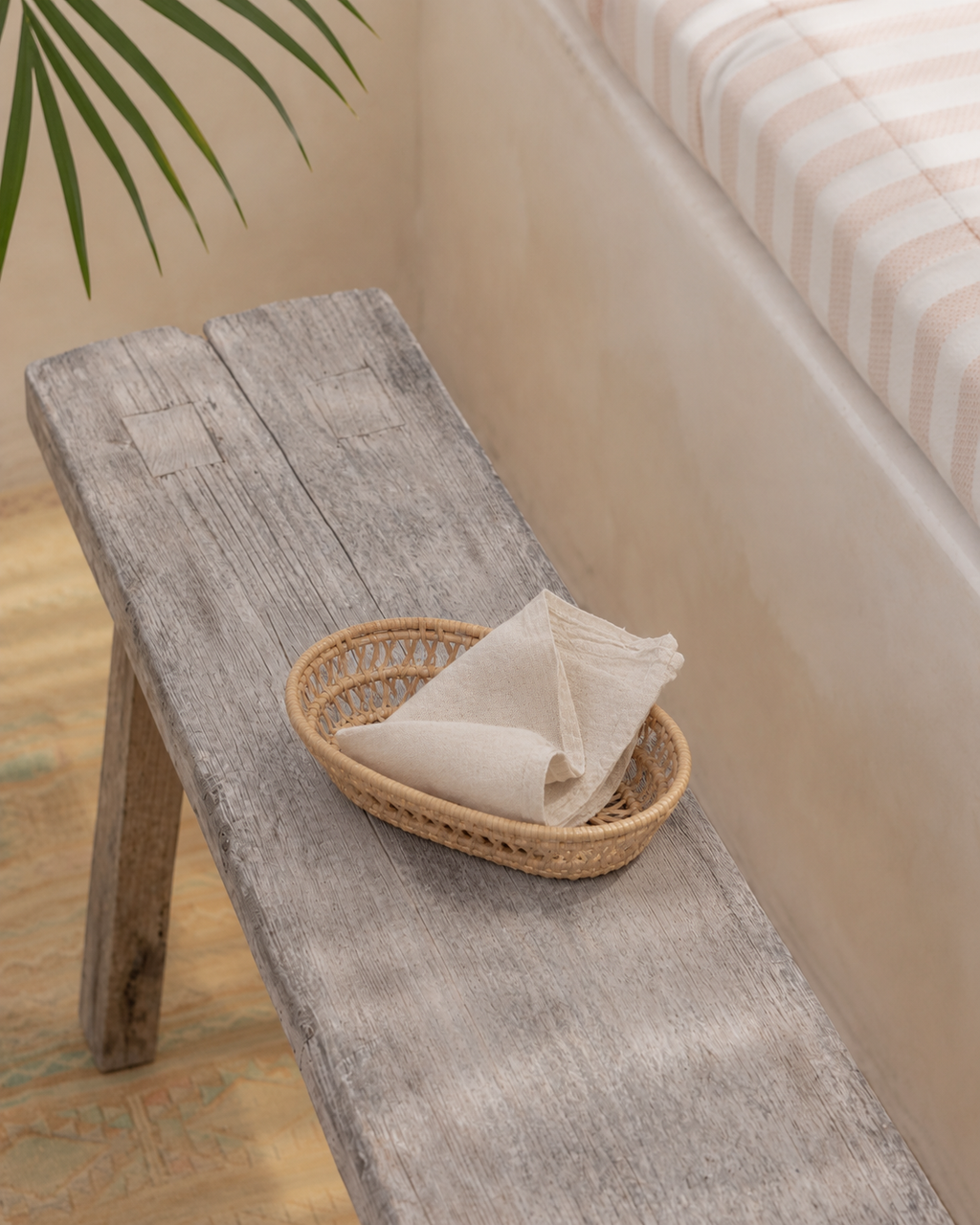 Oval Rattan Basket Set