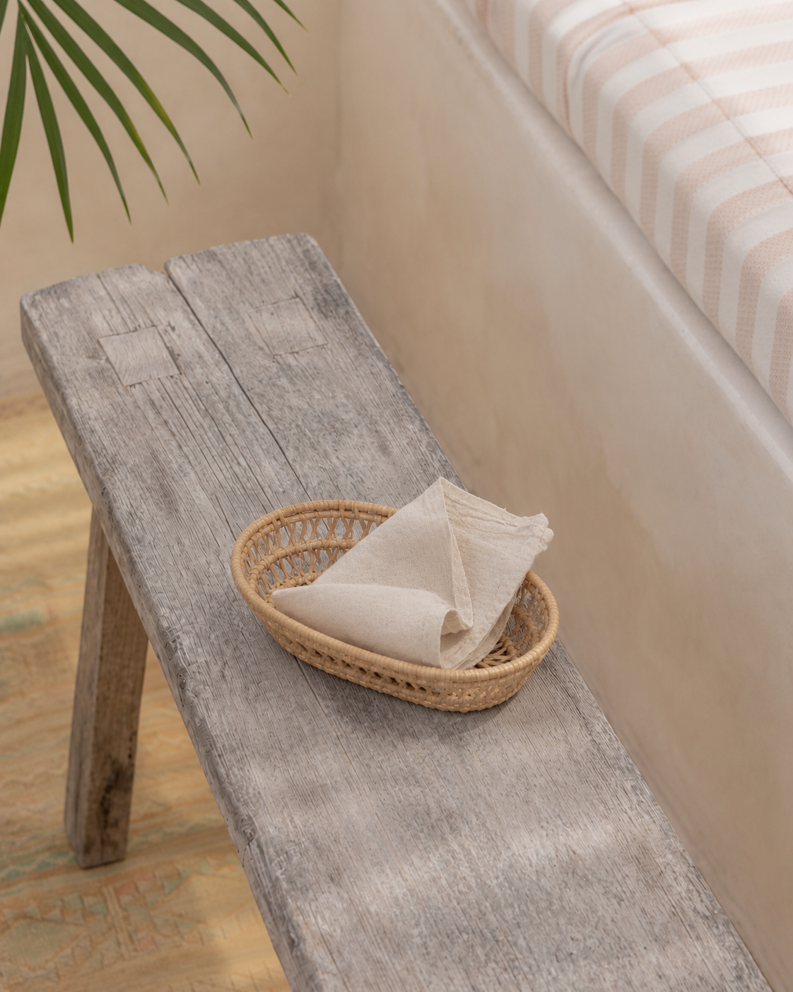 Oval Rattan Basket Set