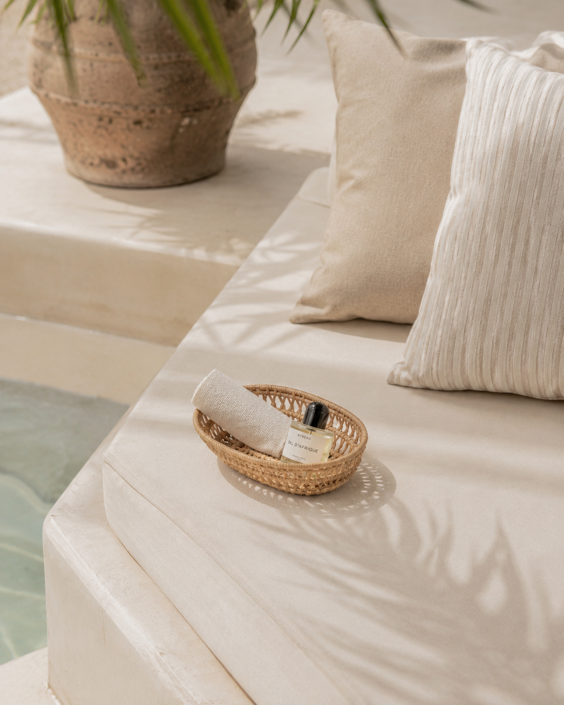 Oval Rattan Basket Set