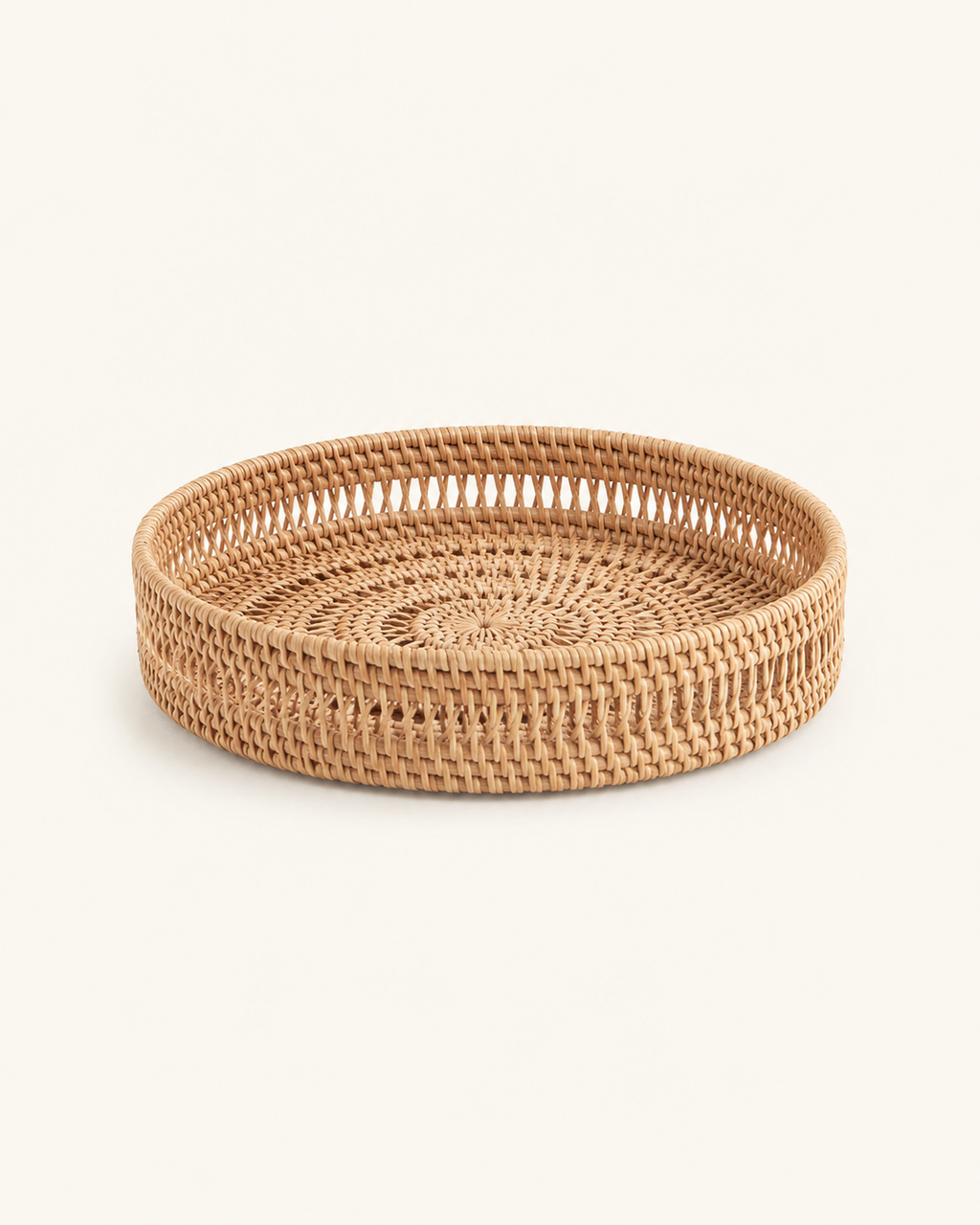 Round Woven Tray