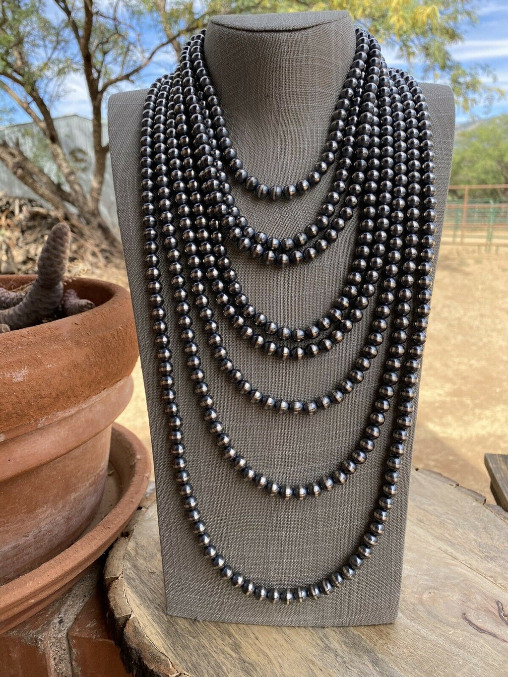 Handcrafted Pearl Style Sterling Silver Pearls 10mm