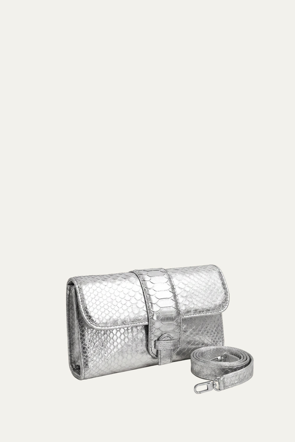 Rita Small in Metallic Silver