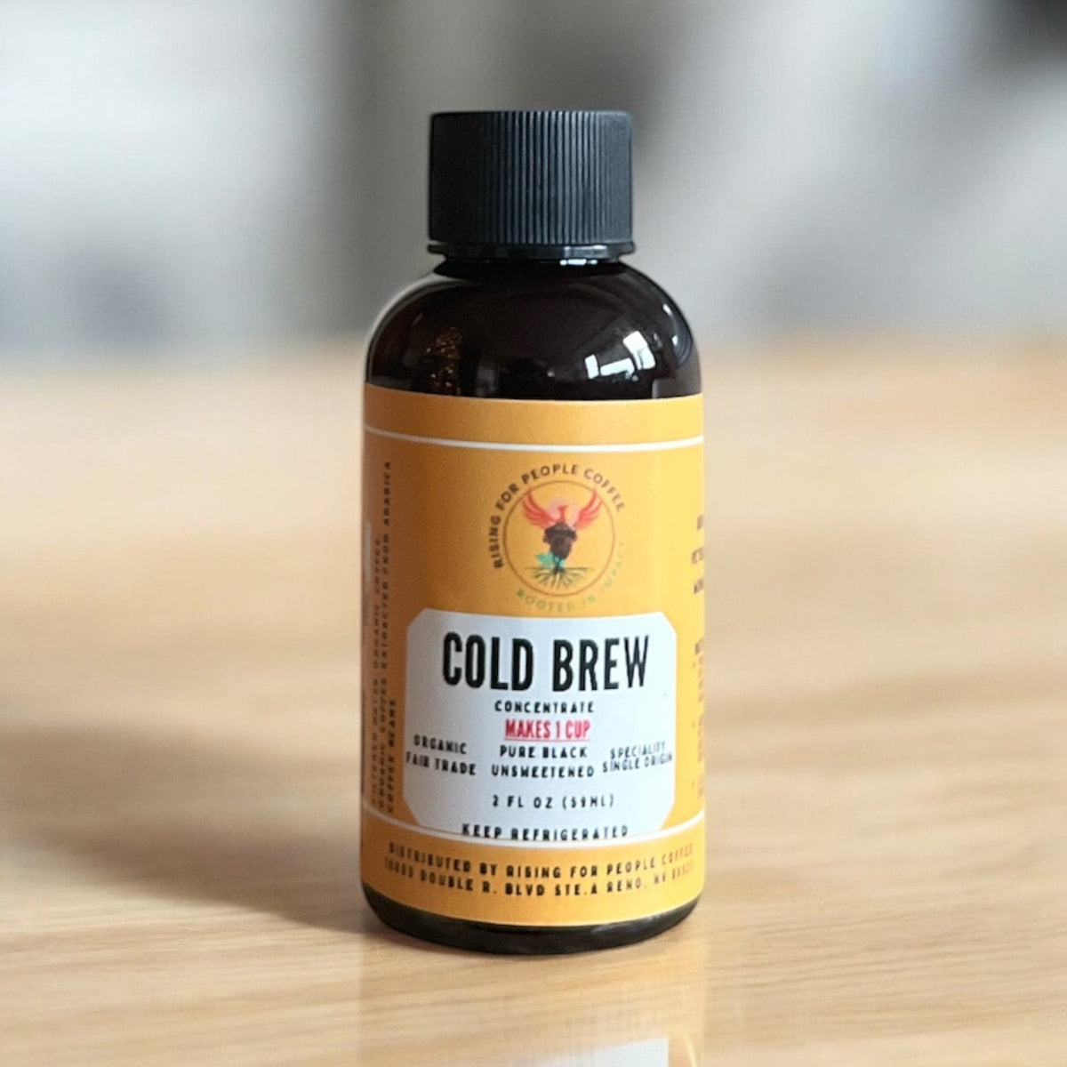 2oz Travel Cold Brew & Thai Chai Concentrate Set of 4