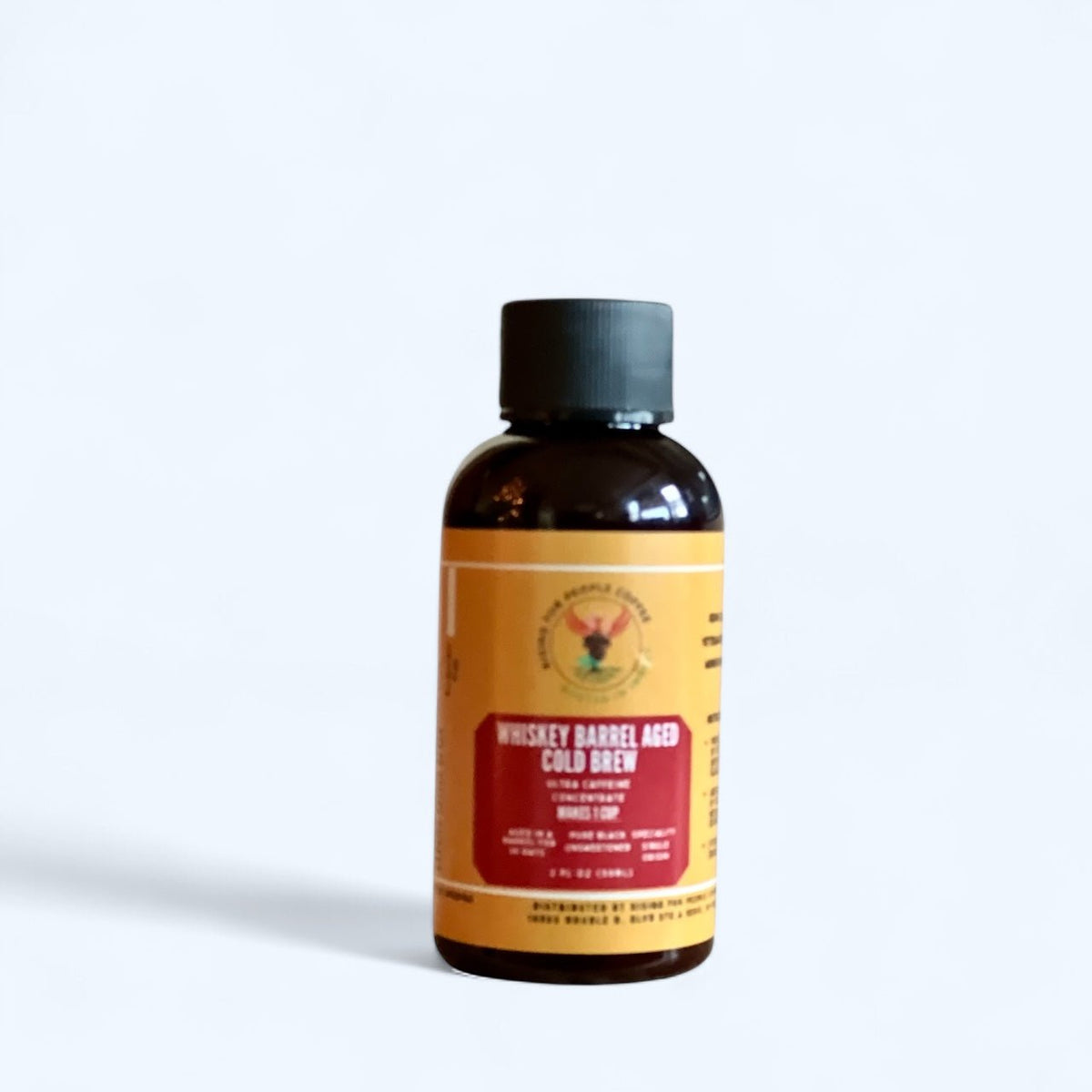 2oz Travel Whiskey barrel cold brew concentrate coffee