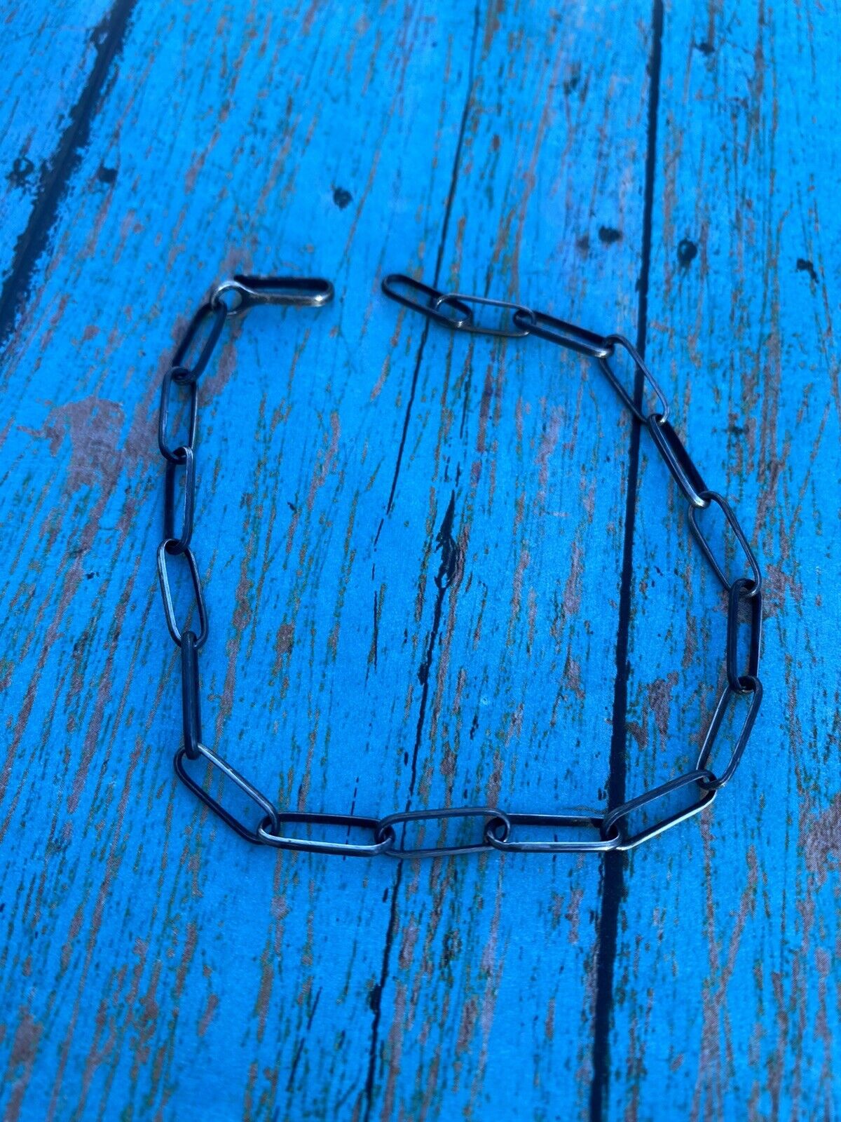 Sterling Silver Beautiful Handmade Chain Link Extender 8”