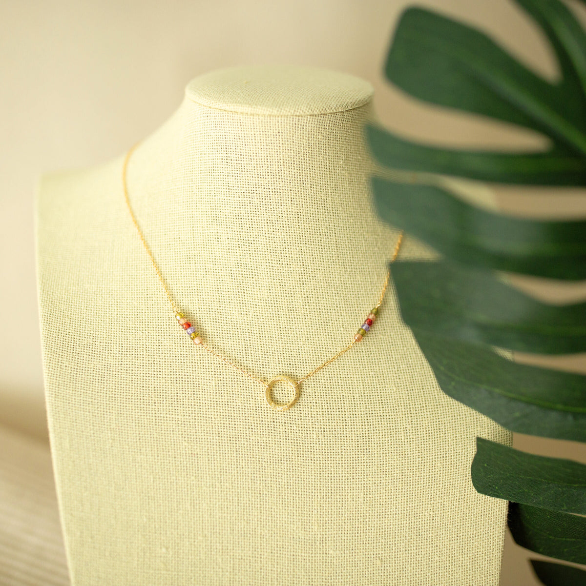 Rainbow Solara Necklace
