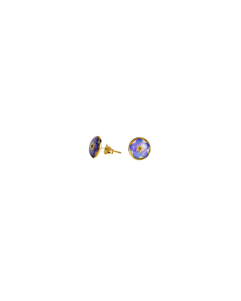 Wildflower Gold Stud Earrings