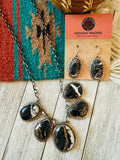 Handcrafted Sterling Silver & White Buffalo Necklace Set