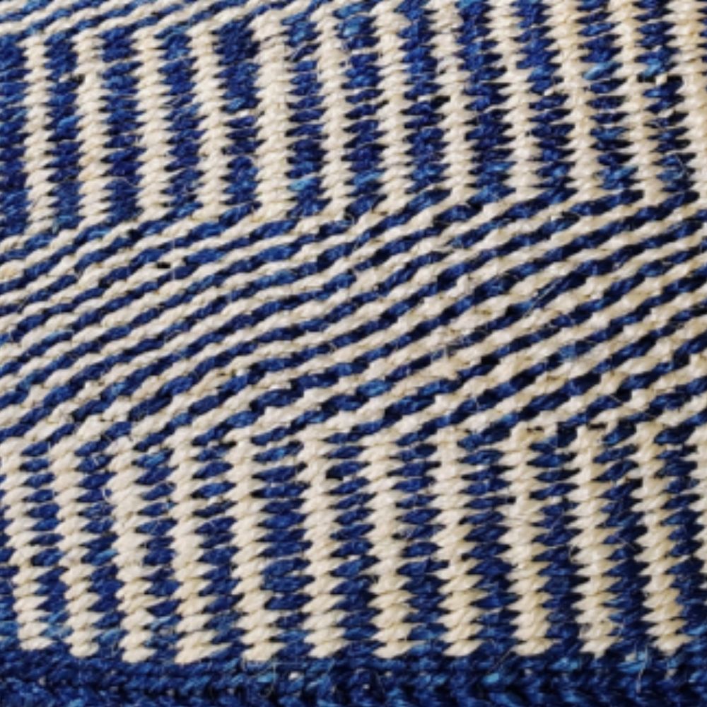 Ripples of Nourishment Handmade Sisal Straw Basket Tote Bag