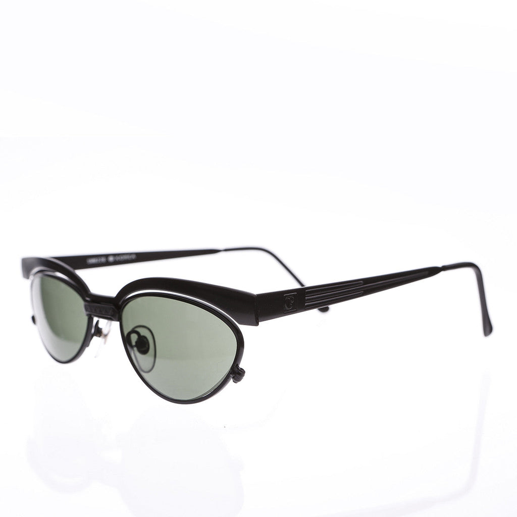 Floating Lens Cat Eye 90s Vintage Sunglass - Trina 1