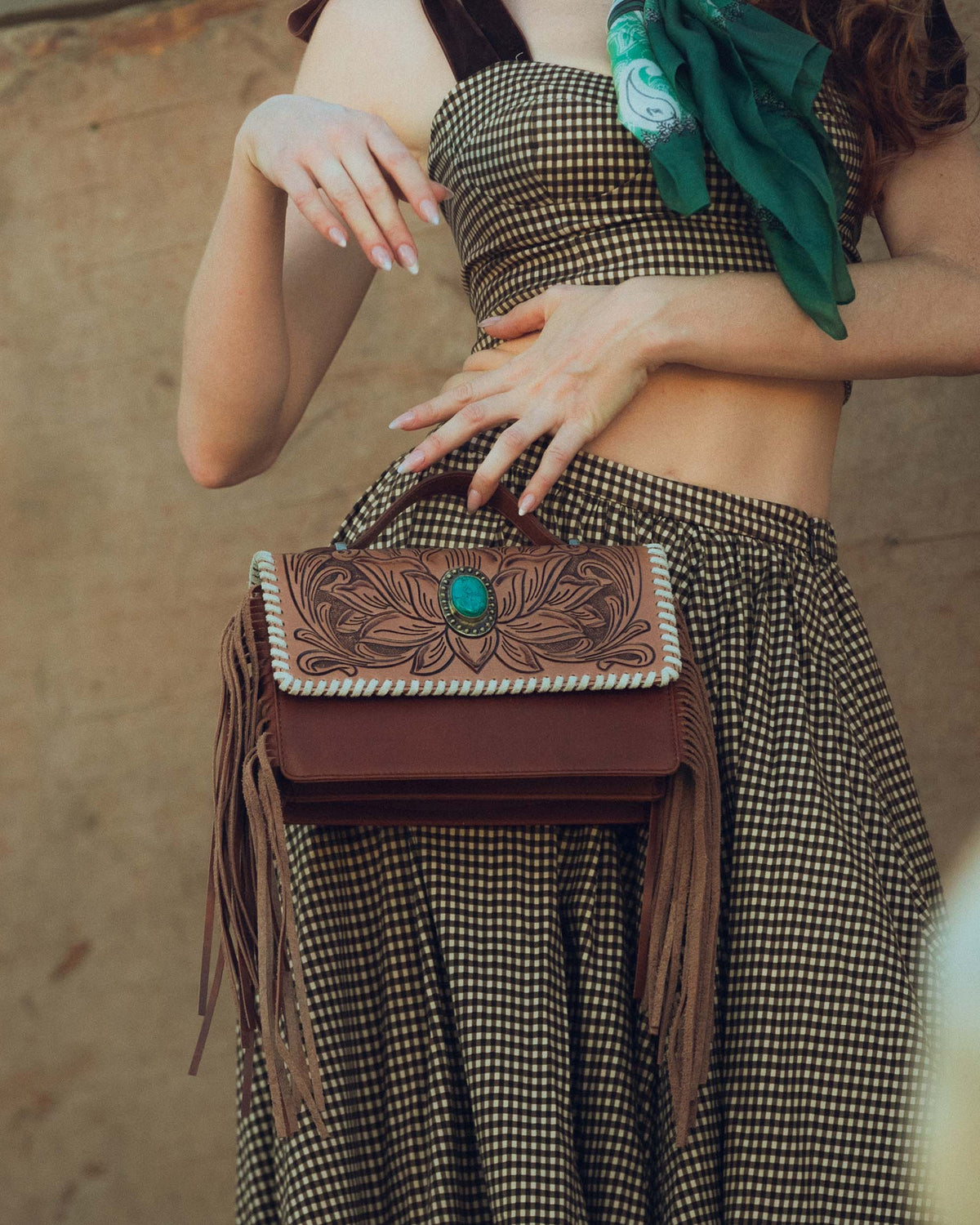 Loyal West Saddle Luxe Handbag