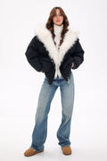 Genuine Arctic Fox Fur Down Fill Parka