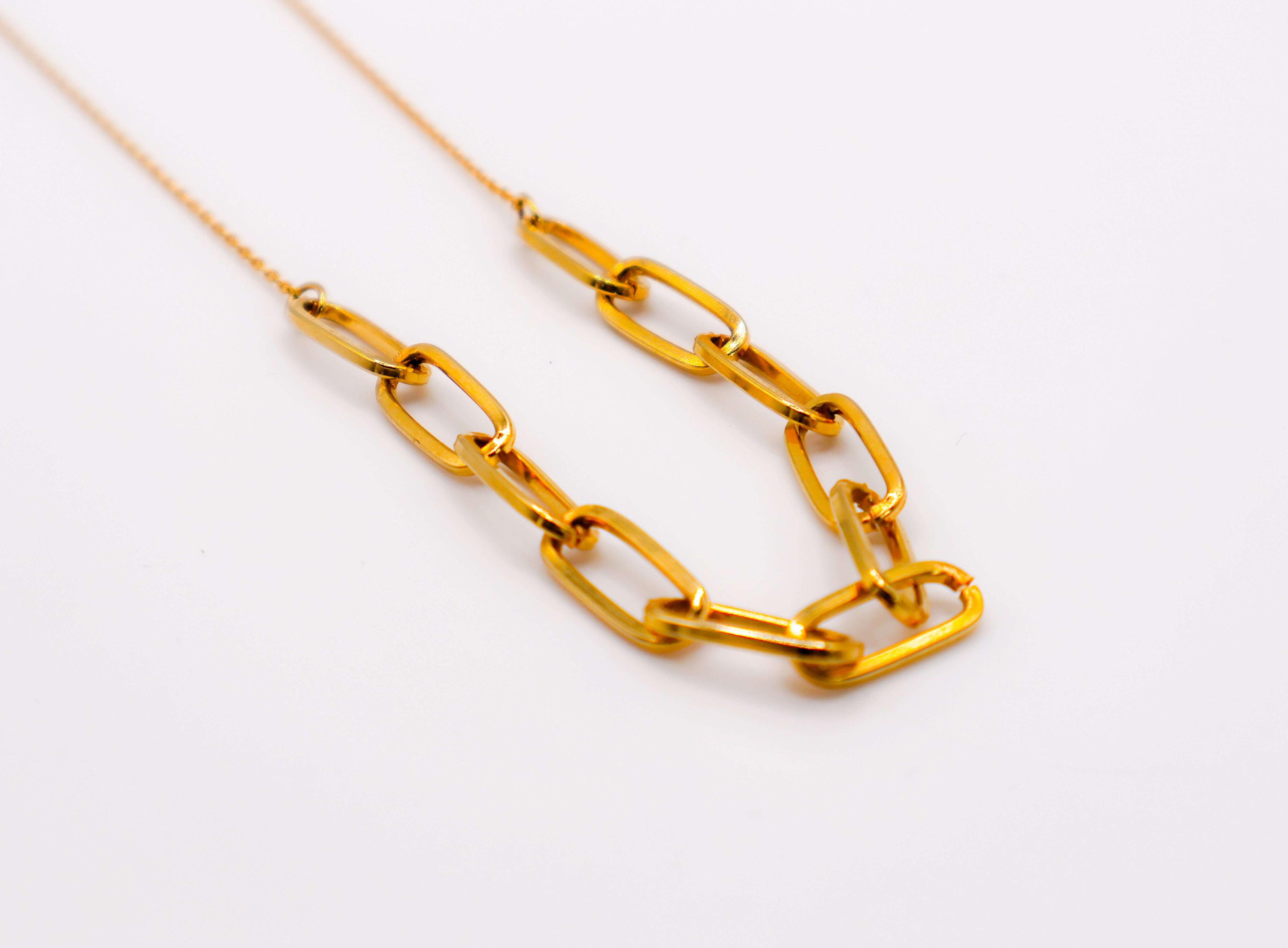 Golden Elegance Chain Necklace – Timeless Jewelry