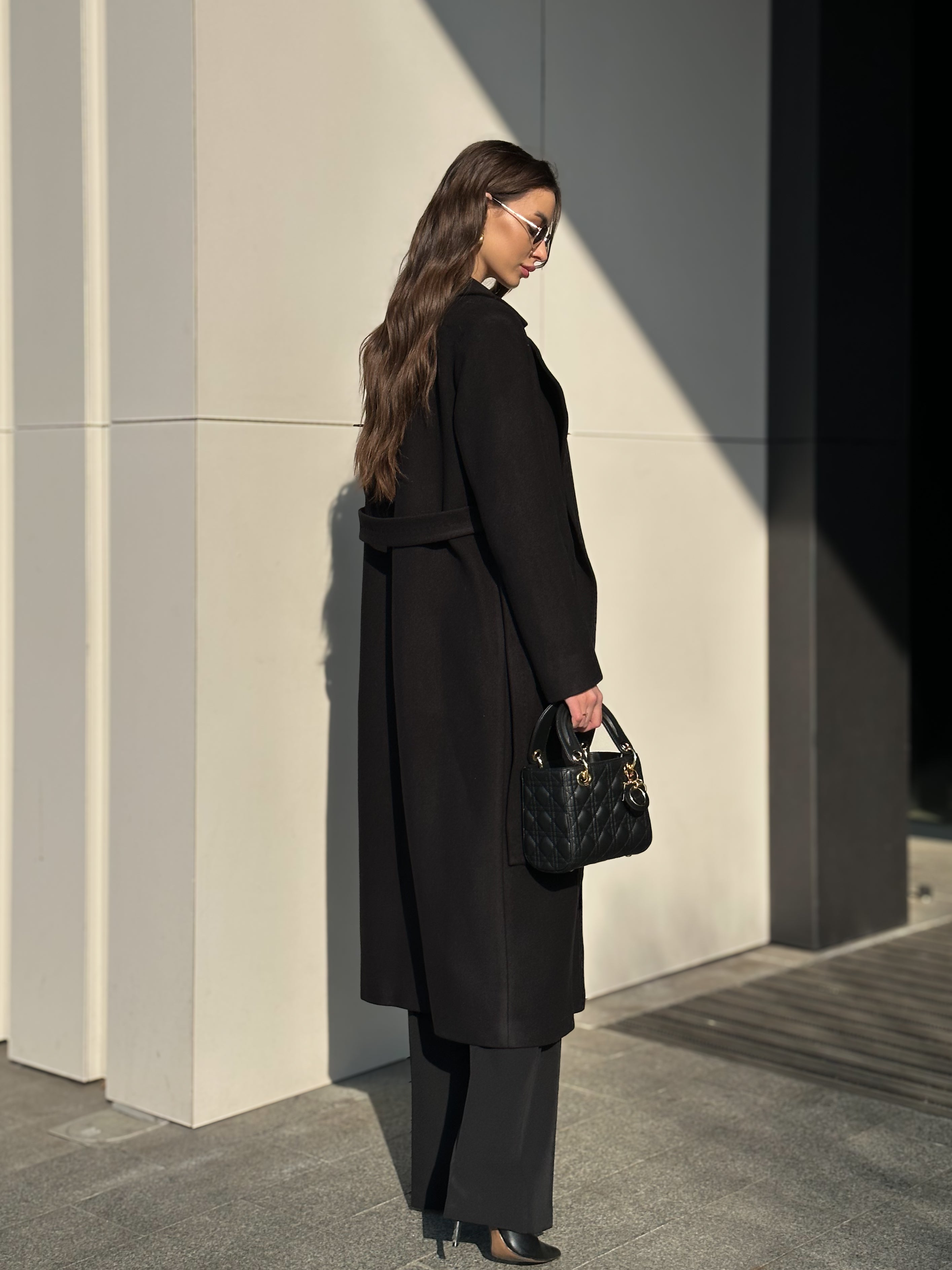 Pre-Order. Re-Stock Ships March 20, 2026. Astoria Classic Wraparound Wool Blend Overcoat